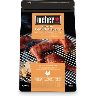 Weber udící lupínky na drůbež 700 g
