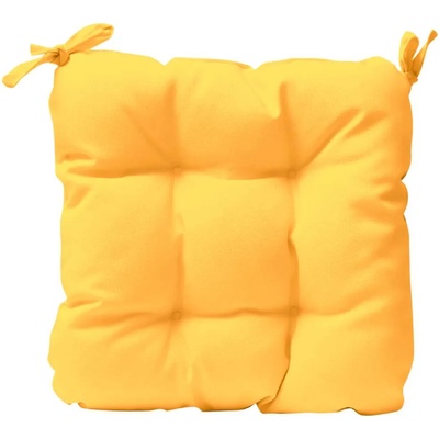 Png Панагюрище Възглавница за стол Тринити 45/45/4 см жълта