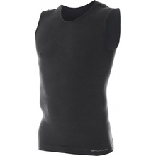 Brubeck Comfort Wool Mens Tank Top SL10160 graphite