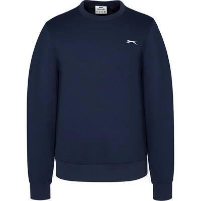 Slazenger Мъжка поларена блуза Slazenger Fleece Crew Sweater Mens - Navy