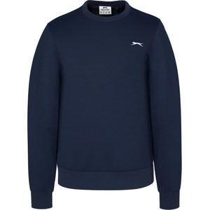 Slazenger Мъжка поларена блуза Slazenger Fleece Crew Sweater Mens - Navy