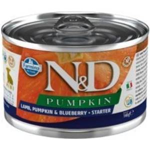 FARMINA КОНСЕРВА N&D DOG LAMB & PUMPKIN & BLUEBERRY STARTER 140g (L4-40027)