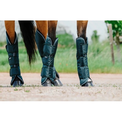 Equithème Chrániče transportní Tyrex 4 ks zelená – Zboží Mobilmania