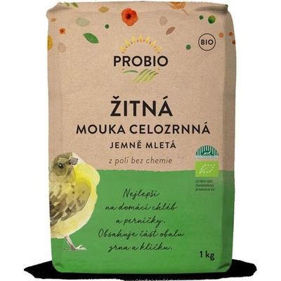 Bioharmonie Žitná mouka celozrnná jemně mletá 1kg – Zboží Mobilmania