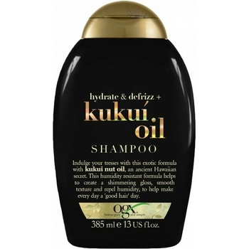 OGX Hydratačný šampón proti krepatosti kukui olej 385 ml