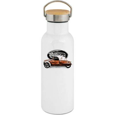 123TRIKO termoska Velorex, bílé logo 500 ml motorka
