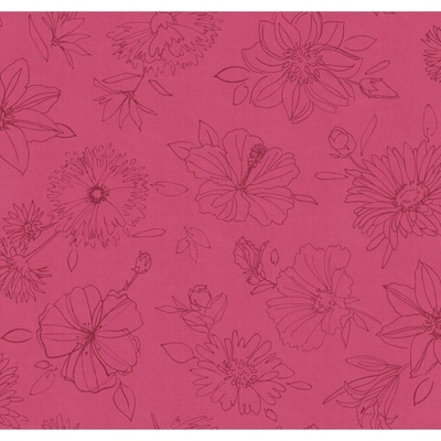 d-c-table Obrus Manhattan Palmas Pink 130 x 160cm