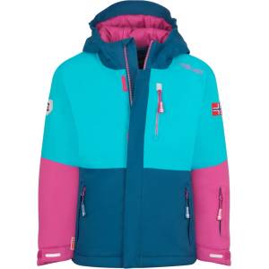 TROLLKIDS Детско ски яке Trollkids Kid's Hallingdal Jacket Winter jacket - Bright Berry / Dark Turquoise / Madeira Blue - размер 176 (EU) (703-2538-1220)