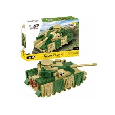 Vincobiosis COBI 3097 Historical Collection WWII Czolg Panzer IV AUSF. J 128 cl