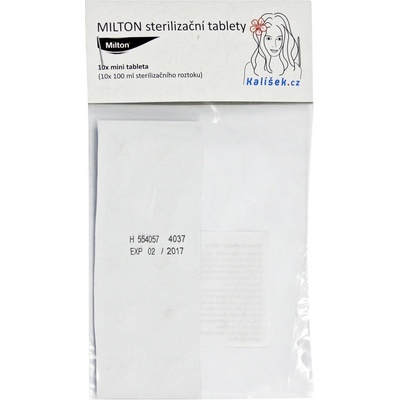 Milton sterilizační tablety 10 ks – Sleviste.cz