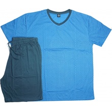 N-feel MC1658 pánské letní pyžamo modré