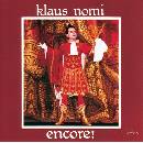 NOMI KLAUS: ENCORE CD