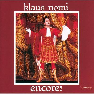 NOMI KLAUS: ENCORE CD