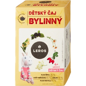 LEROS Детски чай LEROS (20x1.8 г/кутия) билков