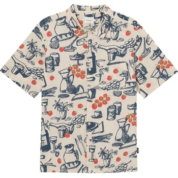 DEDICATED Мъжка риза с копчета DEDICATED Shirt Brantevik Shirt - Dinner Time Blue - размер XL (033-1904-0314)