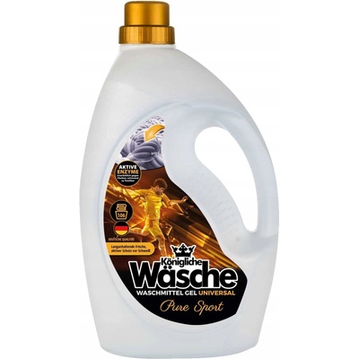Königliche Wäsche prací gel sportovního oblečení 3,2 l 75 PD