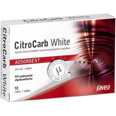 Favea CitroCarb White 10 tablet