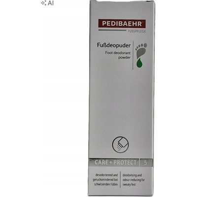 Pedibaehr Dezodorační pudr na nohy proti pocení 100 g