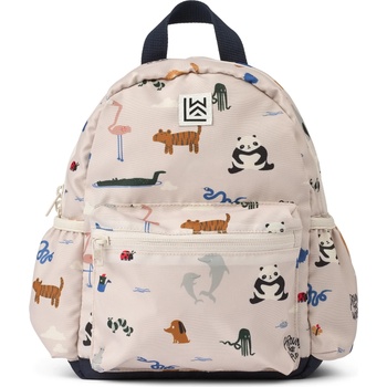 LIEWOOD Детска детска раница Liewood Kid's Andreas Backpack Kids' backpack - Around The World / Sandy - размер One Size (508-0766-0111)