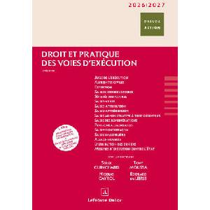 Droit et pratique des voies d'exécution 2026/2027. 11e éd (2025)