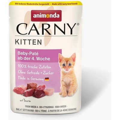 Carny Kitten drůbeží koktejl 85 g