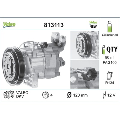 Kompresor, klimatizace VALEO 813113