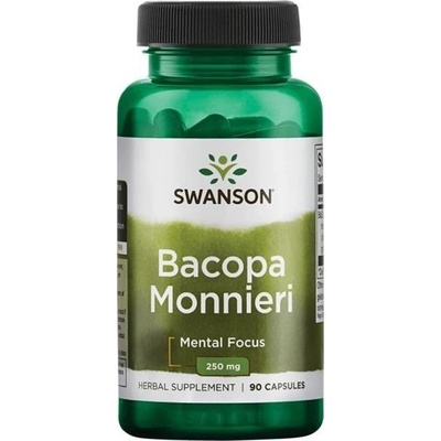 Swanson Bacopa Monniera BaCognize Extract 250 mg 90 kapslí