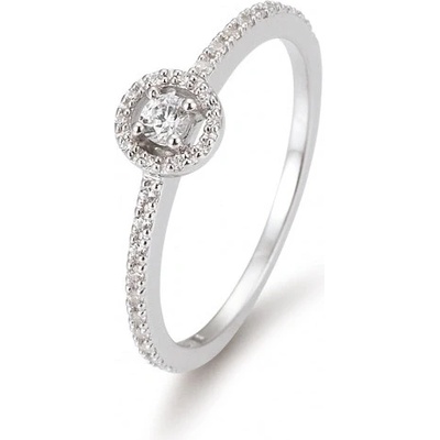 Sofia Diamonds Prsten bílé zlato s diamanty BE41 05800 W