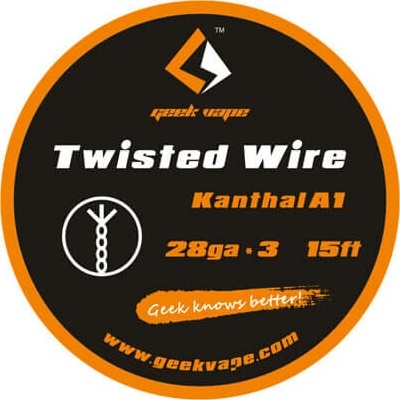 GeekVape drôt Twisted Wire 28ga*3 Kanthal A1 0,5m