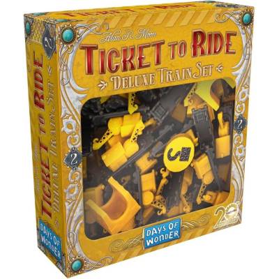 Days of Wonder Разширение за настолна игра Ticket to Ride: Deluxe Train Set - Yellow (DOWT2R20THDTSDIS-3)