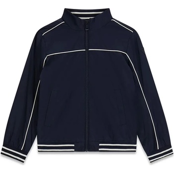 GUESS Преходно яке в тъмно синьо за момче с бели елементи Guess