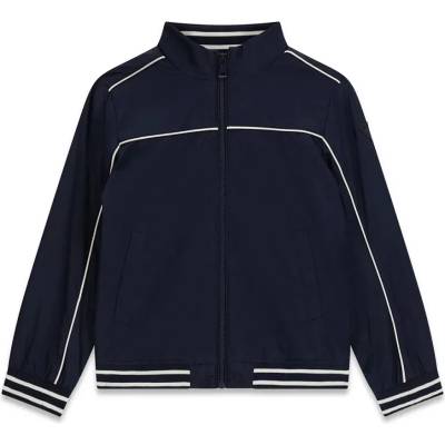 GUESS Преходно яке в тъмно синьо за момче с бели елементи Guess