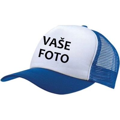 S FOTKOU modrá