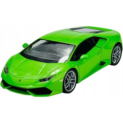 WELLY LAMBORGHINI HURACAN LP 610-4 ZELENÝ NOVÝ KOVOVÝ MODEL AUTA 1:24