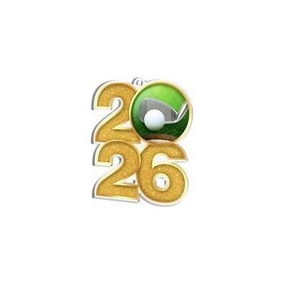 Poháry Bauer Akrylátová medaile MDA2026M03 Golf
