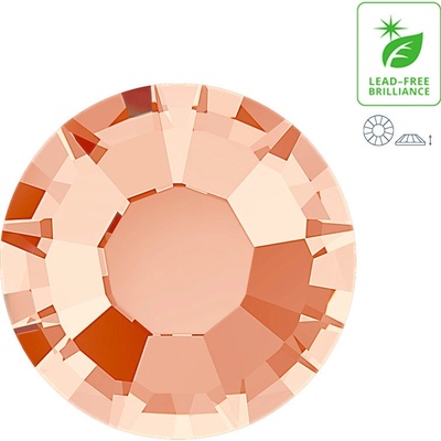 d-nails Swarovski kamienky Light Peach AB SS5 20 ks