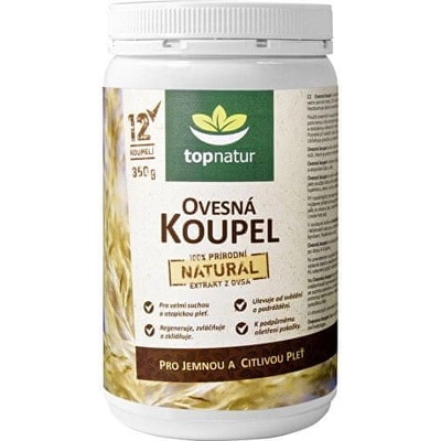 Topnatur Ovesná koupel Natural 350 g – Zbozi.Blesk.cz