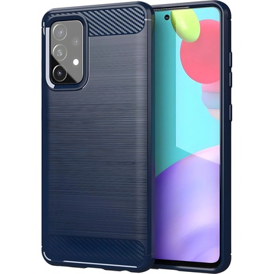 Izmael Carbon Shield TPU калъф за Samsung Galaxy A52s 5G/Galaxy A52 5G/Galaxy A52 4G - Син KP9524 (9524)
