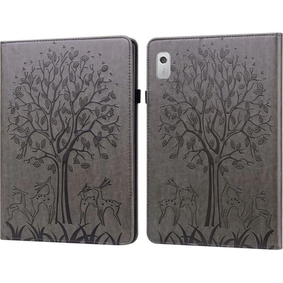 Vsetkonamobil 57596 ART TREE Flipový obal Lenovo Tab M8 4. generácia 4th gen šedý