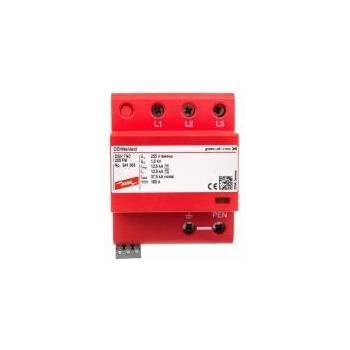 DEHN B+C Type 1+2 3P 12.5/37, 5kA 1.5kV DehnShield TNC 255 FM 941305