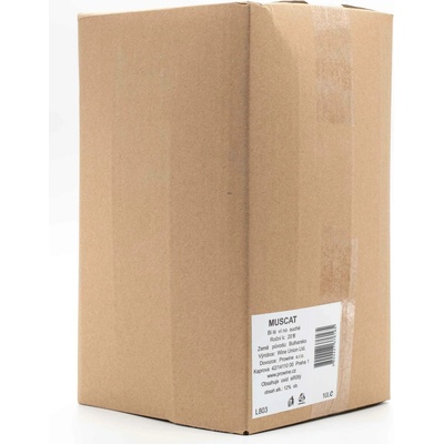 Raynoff Bag in Box Muskat bílá 2025 12% 10 l (karton)