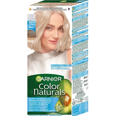 Garnier Color Naturals zesvětlující barva na vlasy s vyživujícími oleji 101 Platinum Ice 40 ml