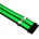1stPlayer комплект удължителни кабели Custom Modding Cable Kit Black/Green - ATX24P, EPS, PCI-e - BGE-001 (6931630205159)