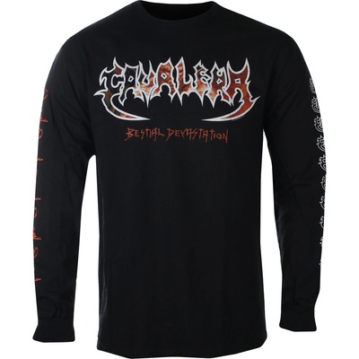 Nuclear blast мъжка тениска с дълъг ръкав CAVALERA - Bestial Devastation - NUCLEAR BLAST - 30691_LS