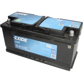 Image 1 of Exide AGM 105Ah 950A right+ (EK1050)