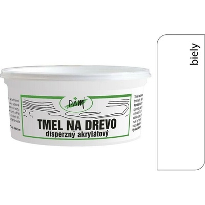 PAM akrylátový tmel na drevo 600 g biela