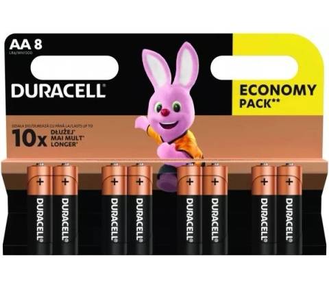 Duracell Basic AA 8 ks 42303