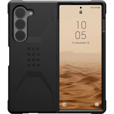 Urban Armor Gear Гръб UAG за Samsung Galaxy Z Fold 6, Civilian, Черен