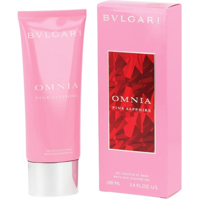 Bvlgari Omnia Pink Sapphire sprchový gél 100 ml