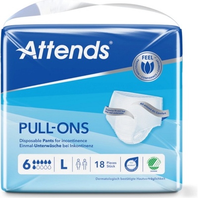 Attends Pull-Ons Plus 6 L 18 ks – Zboží Dáma